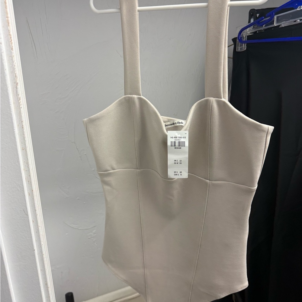 Abercrombie & Fitch Taupe Bodysuit